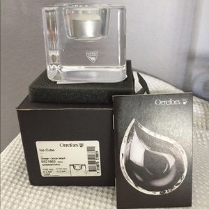 Orrefors Kosta Boda Ice Cube Votive